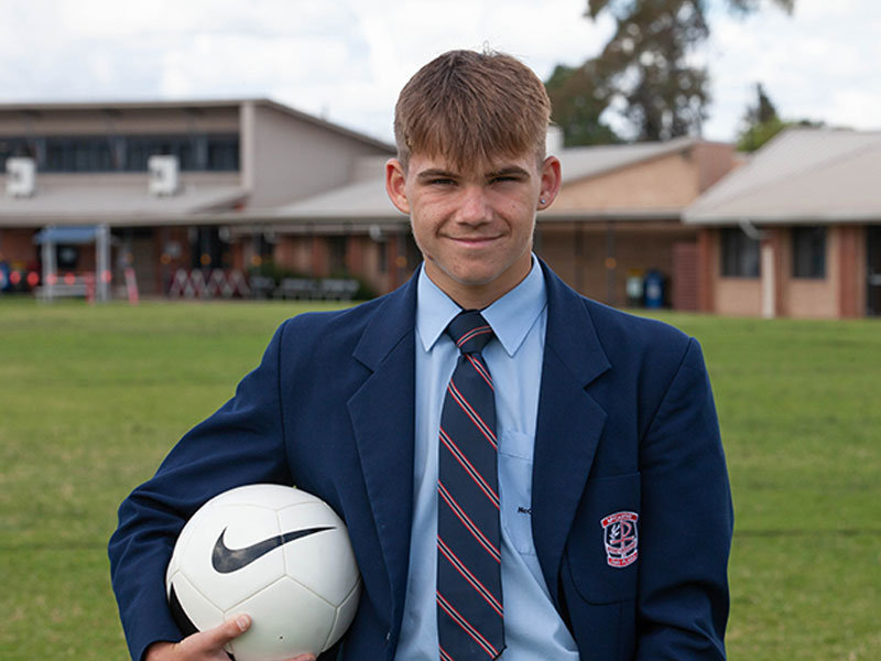 Teen soccer sensation takes first steps towards lofty career goals, Penola Catholic College Emu Plains, CathEd Parra, Catholic Schools, Look for a Catholic School, Catholic Education Diocese of Parramatta, CEDP