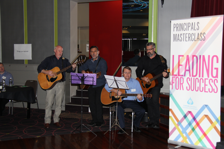 Principals even provided their own entertainment. Principals even provided their own entertainment.