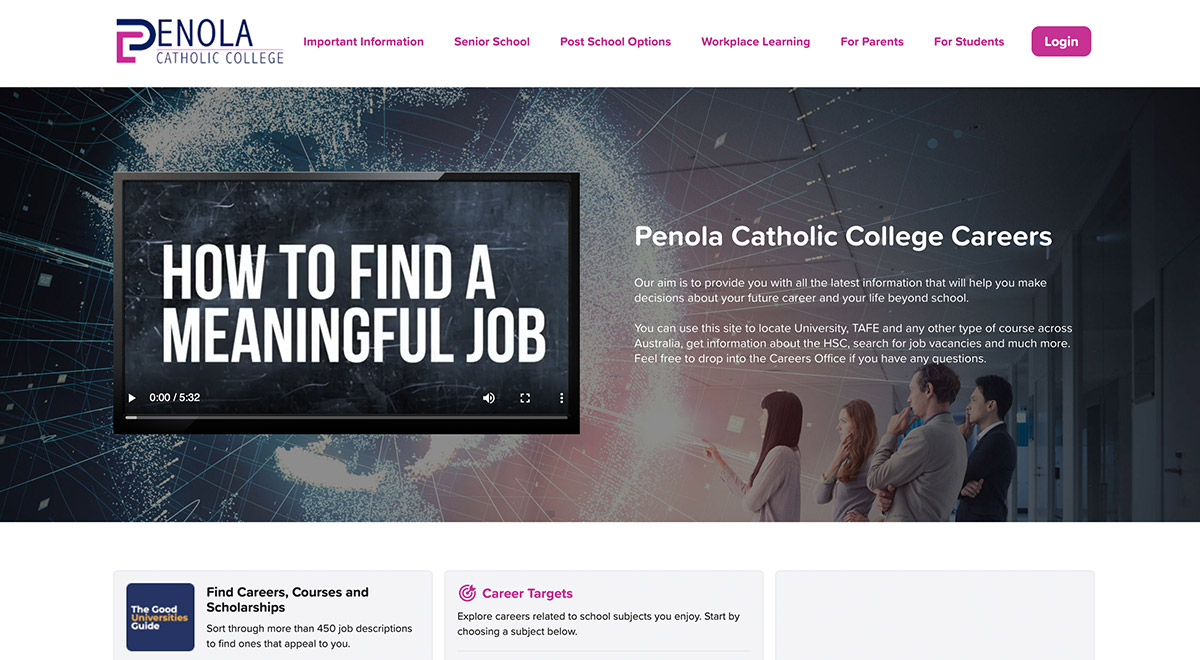Penola Careers Portal - Penola Catholic College Emu Plains